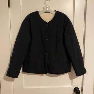 Uniqlo Pile Lined Fleece Quilted Reversible Jacket